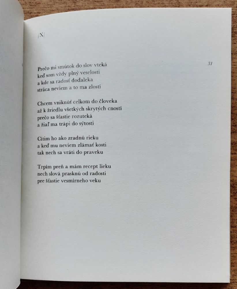 Nesmrteľnosť šťastia / Kruh milovníkov poézie