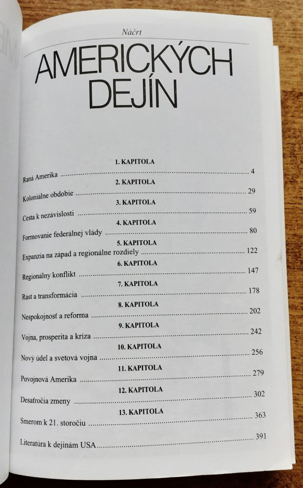 Náčrt Amerických dejín / An Outline of American History
