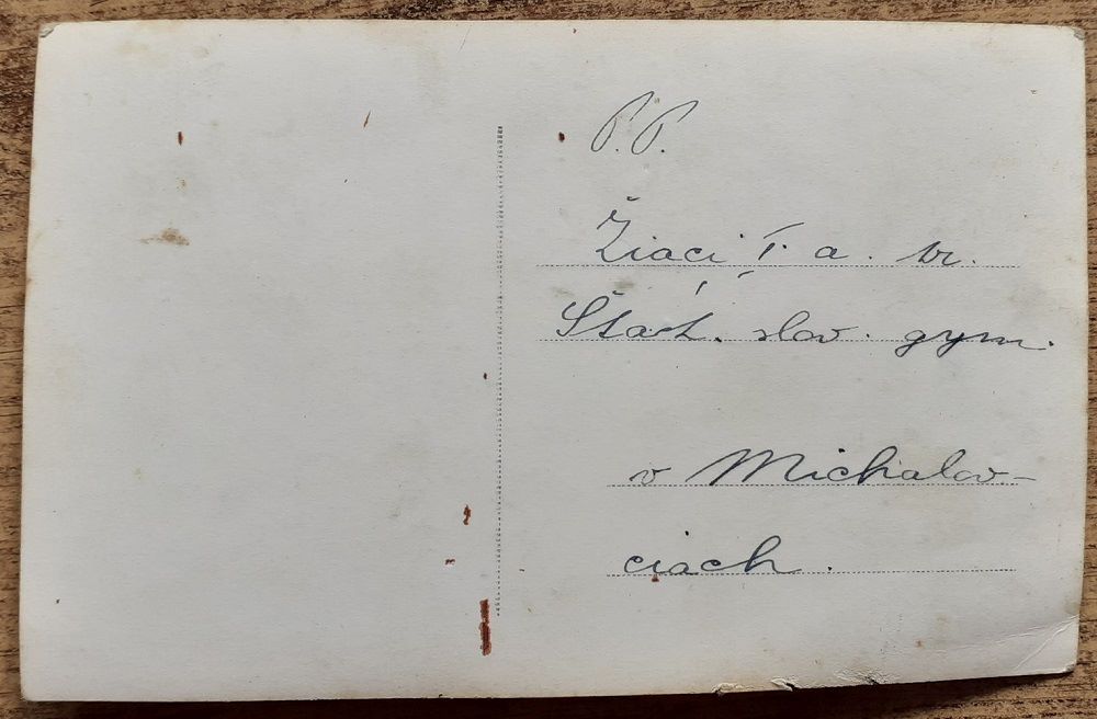 Žiaci 1.a triedy - Štátne slovenské gymnázium v Michalovciach - 1941/ 42