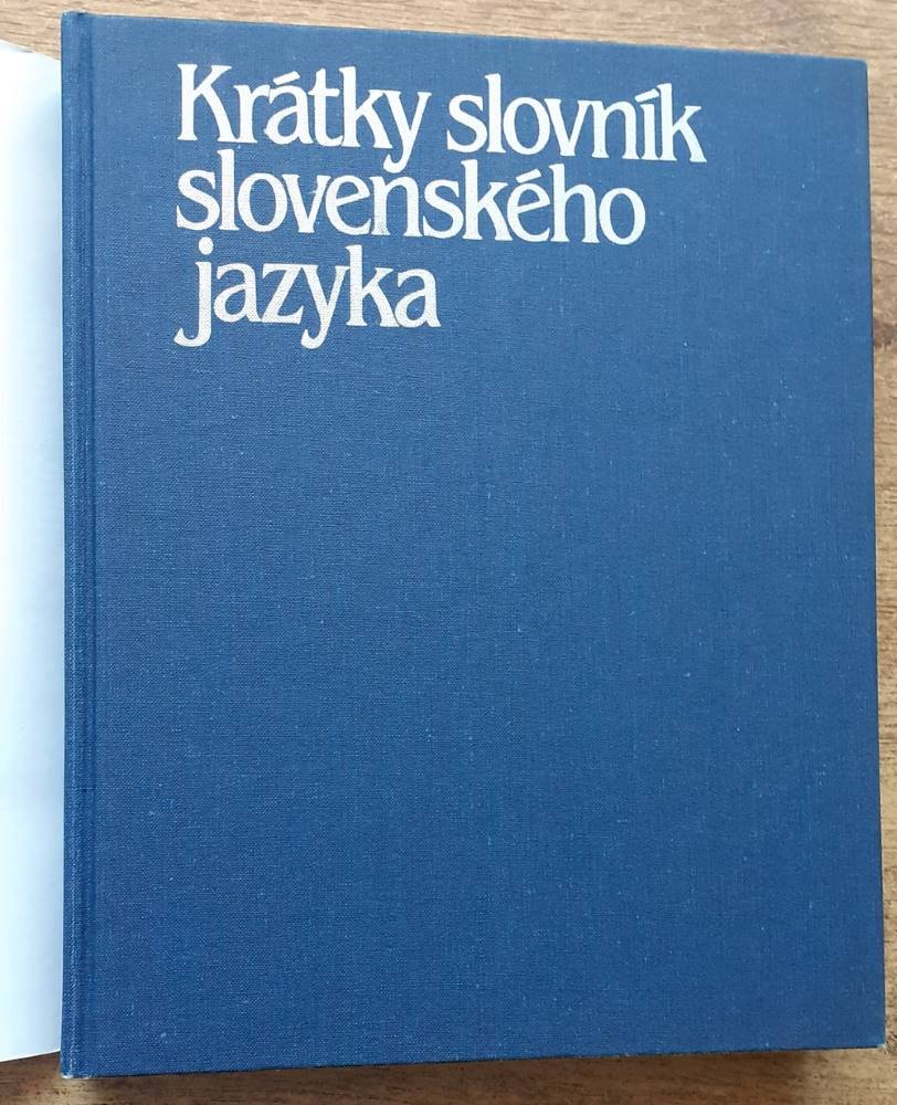 Krátky slovník slovenského jazyka