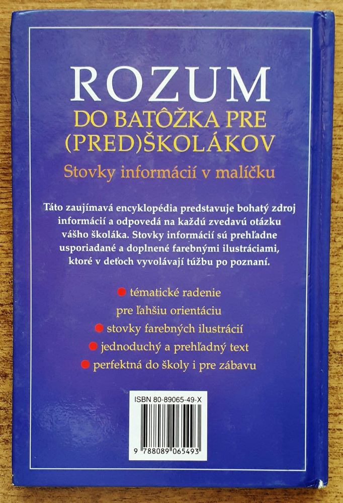 Rozum do batôžka pre (pred)školákov