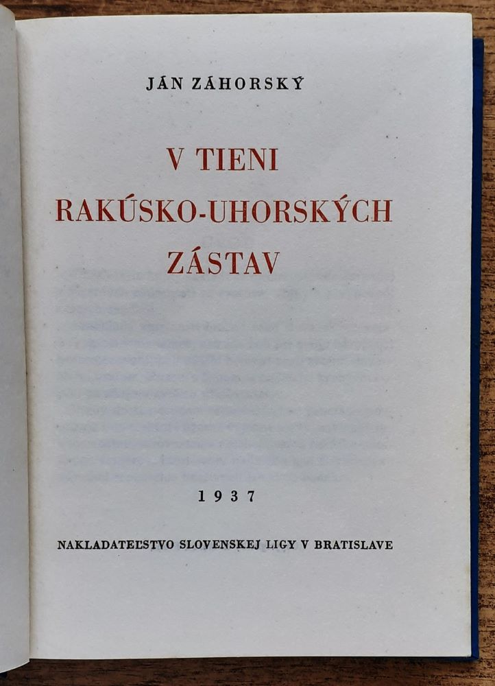 V tieni Rakúsko-Uhorských zástav
