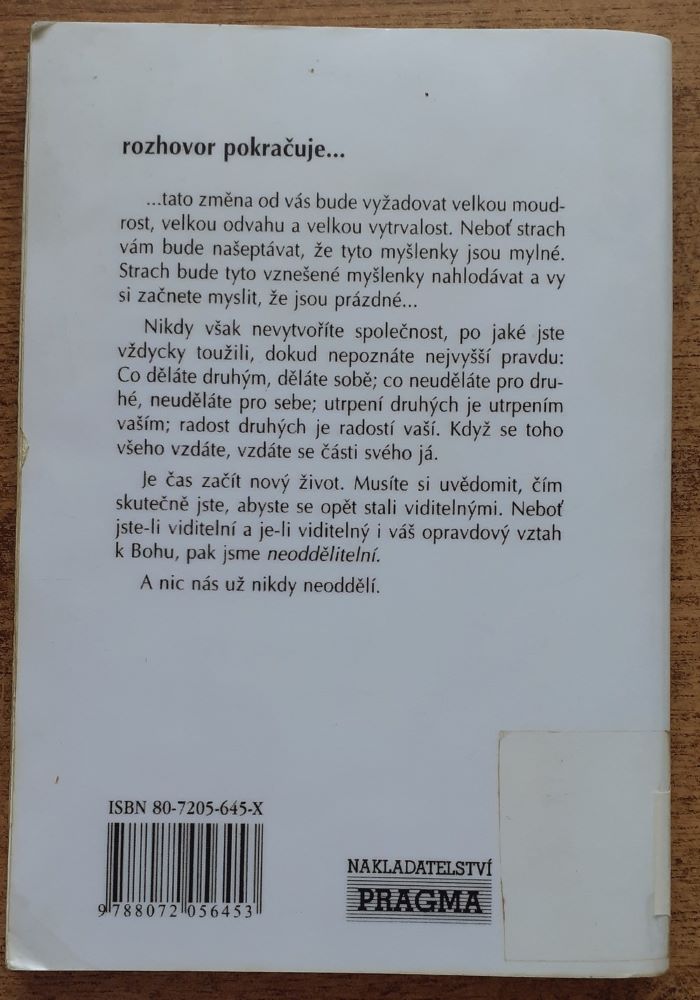 Hovory s Bohem II. / Neobvyklý dialog