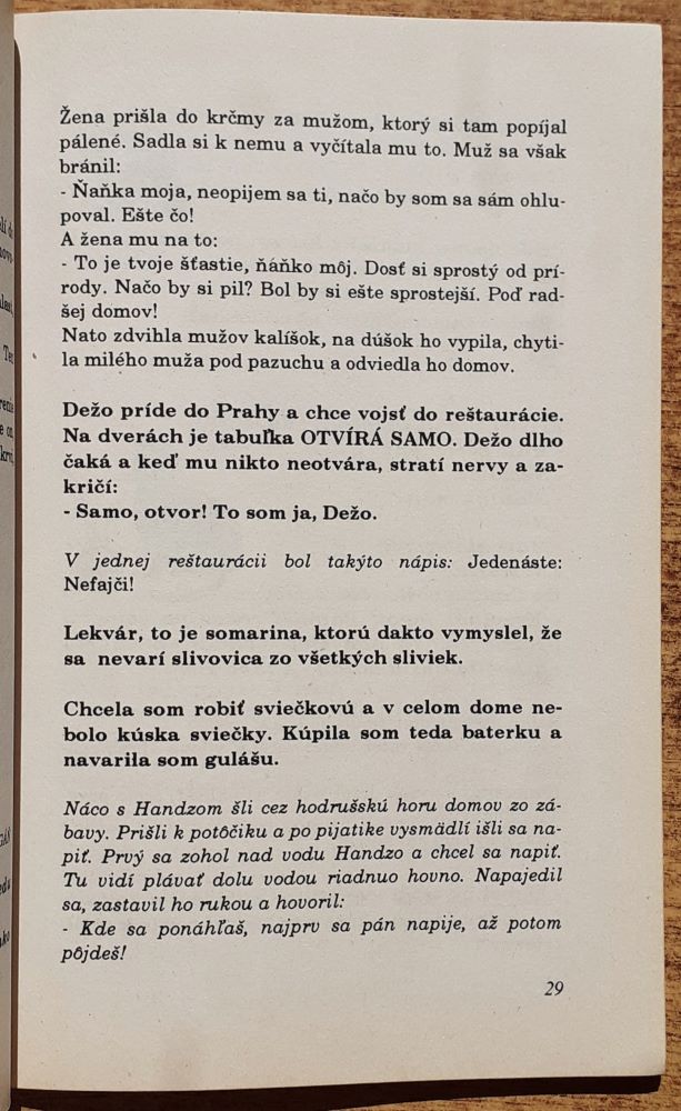 Anekdoty od pása dolu a hore alebo Smejeme  sa stále