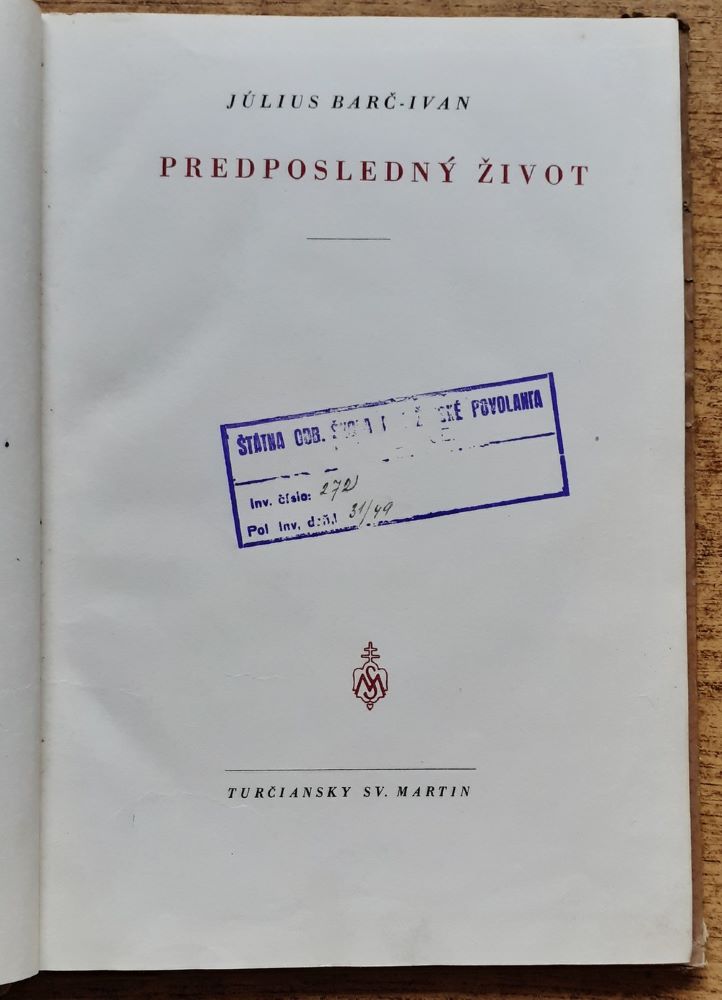 Predposledný život