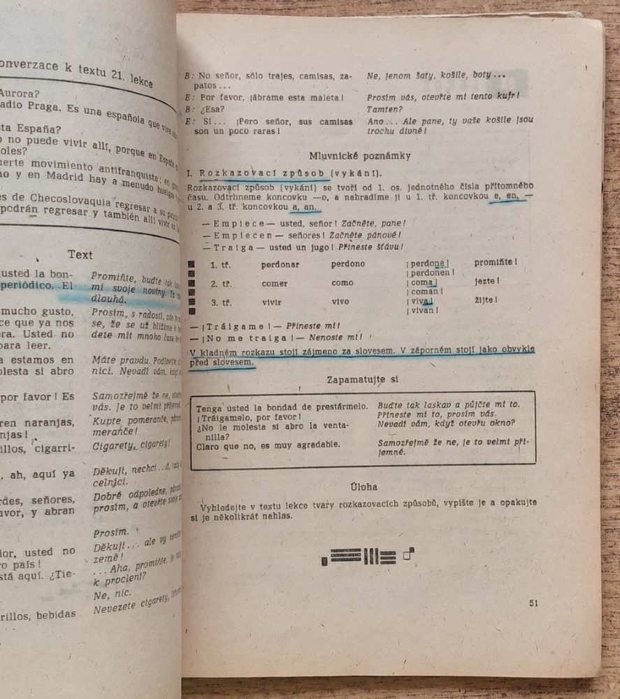 Habla usted espaňol? / Mluvíte španělsky? / Texty k rozhlasovému kursu španělštiny