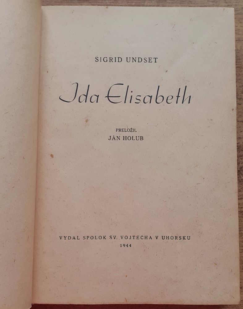 Ida Elisabeth / Edícia Katolíckych autorov