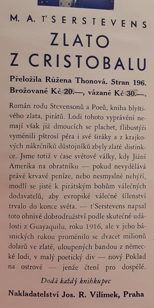 Zlato z Cristobalu