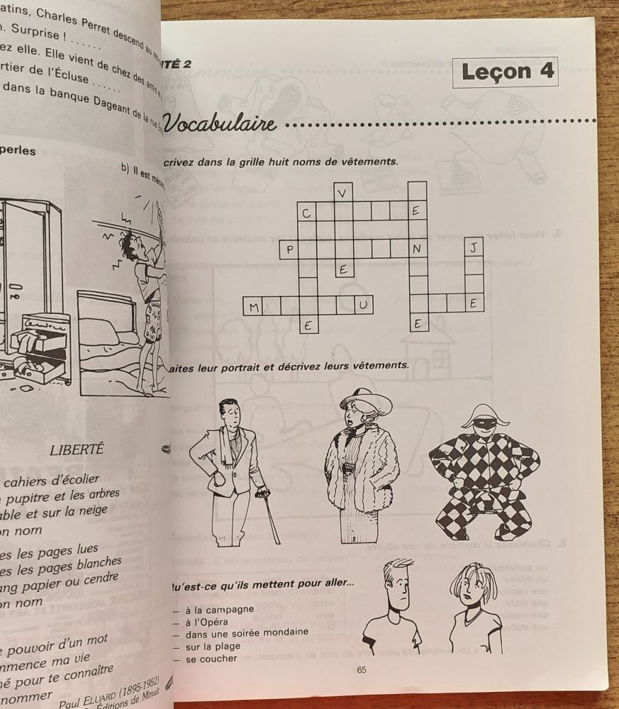 Le nouveau sans frontieres 1. / Méthode de francais / Cahier dexercices