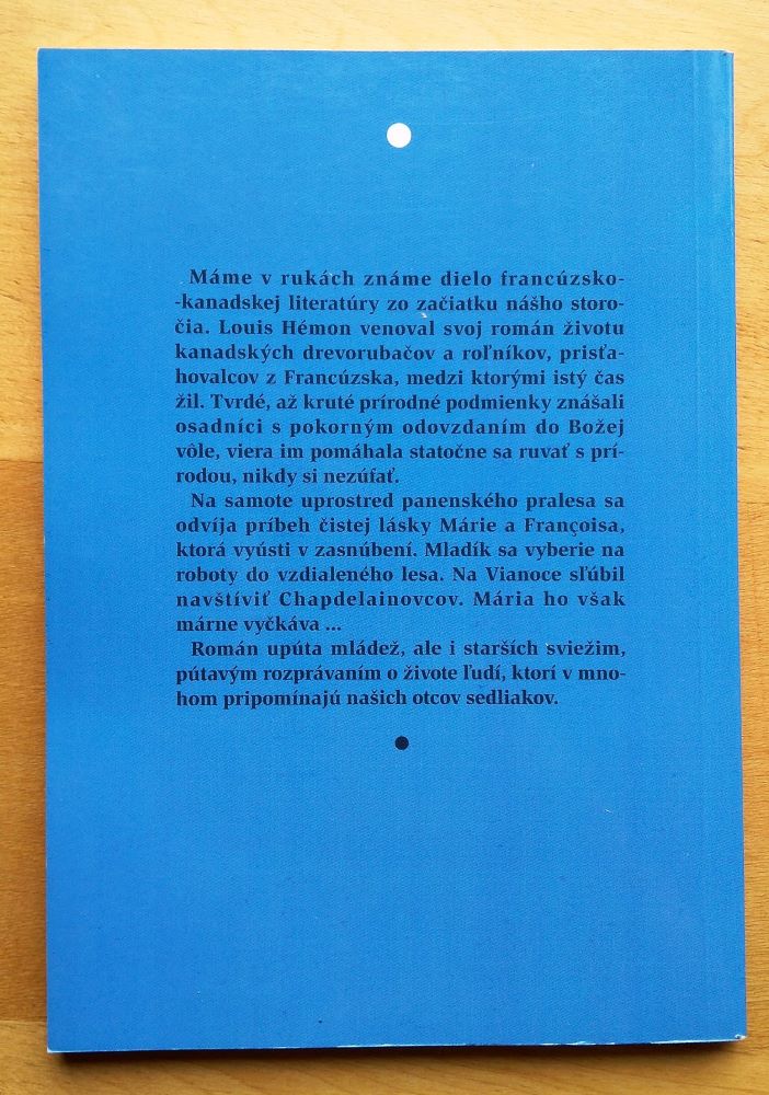Mária Chapdelainová / Príbeh z fancúzskej Kanady