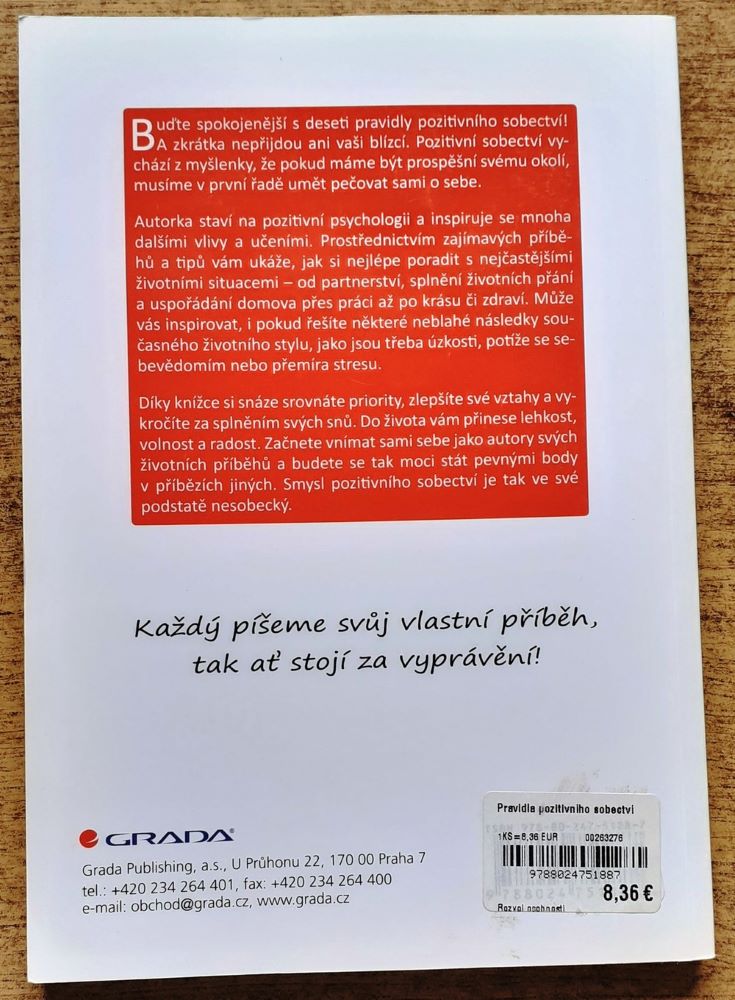 Pravidlá pozitivního sobectví