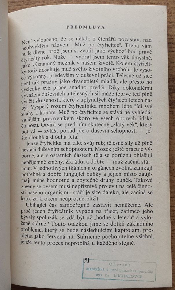 Muž po čtyřicítce