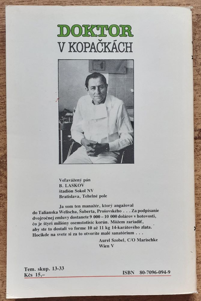Doktor v kopačkách