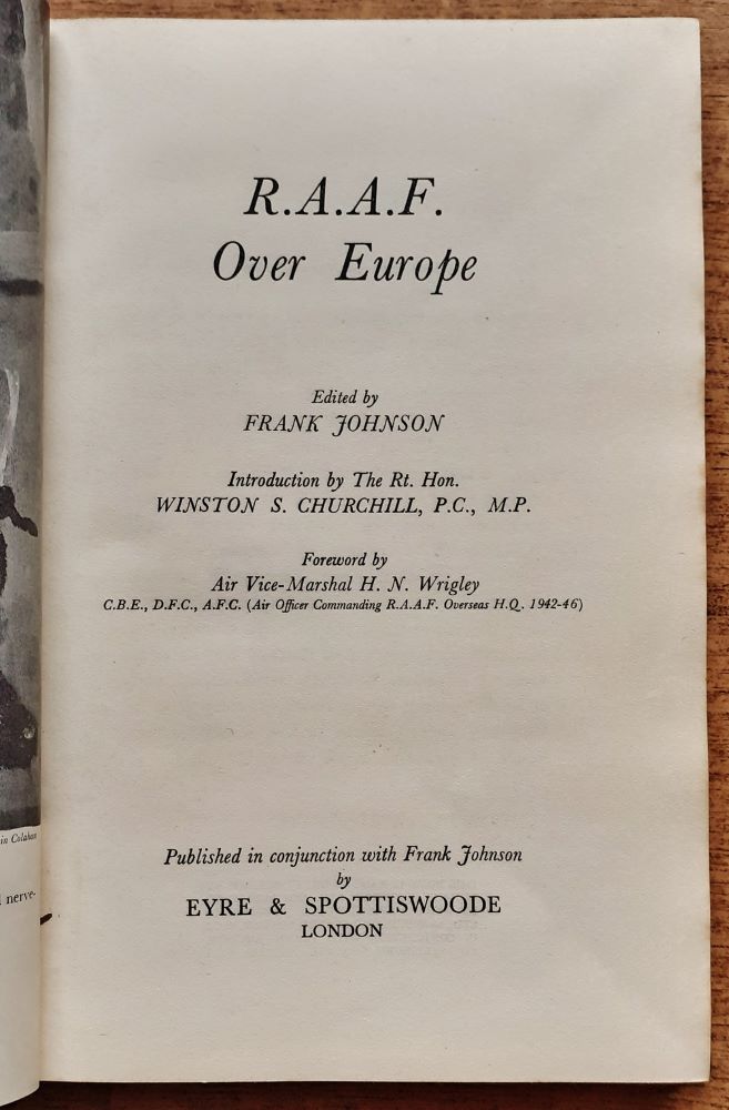 R.A.A.F. / Over Europe / Prvé vydanie