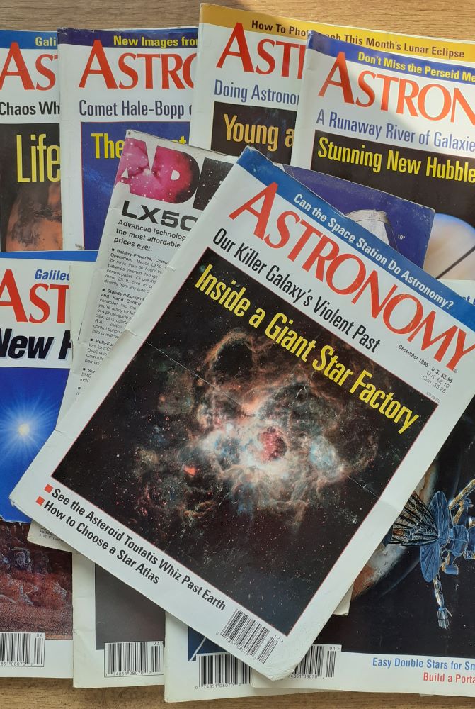 Astronomy / 10 ks / 1.- 4. 6. 8.- 12. / 1996