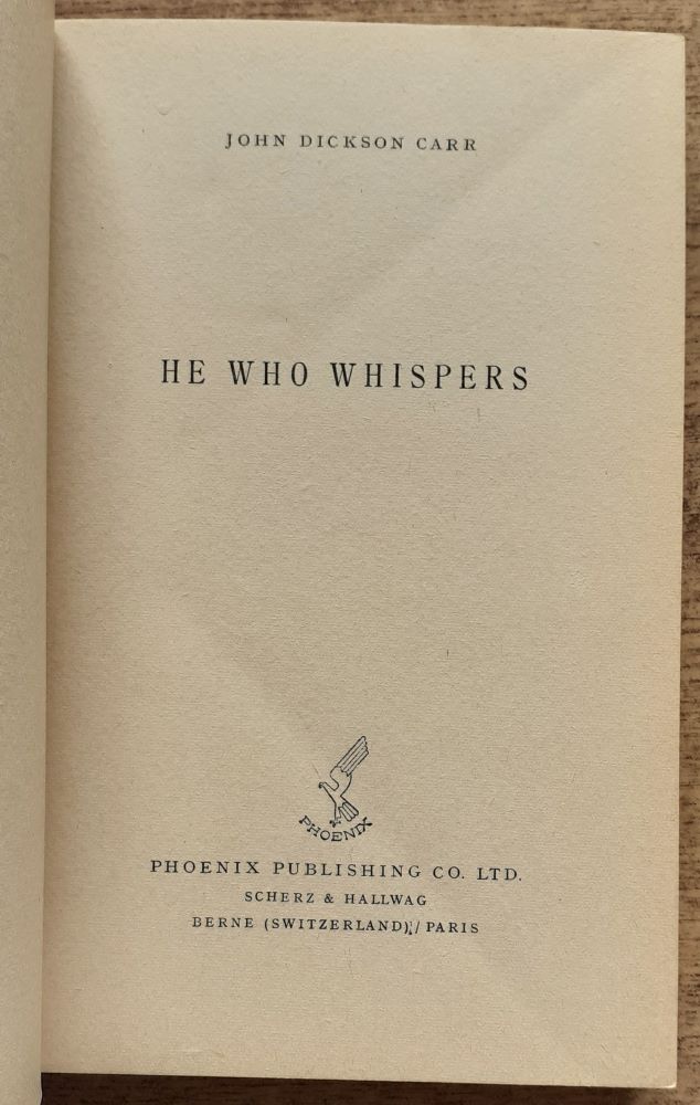 He Who Whispers / Ten, kto šepká