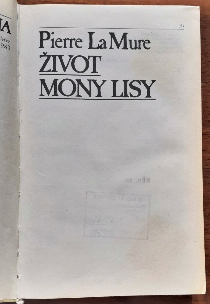 Život Mony Lisy 