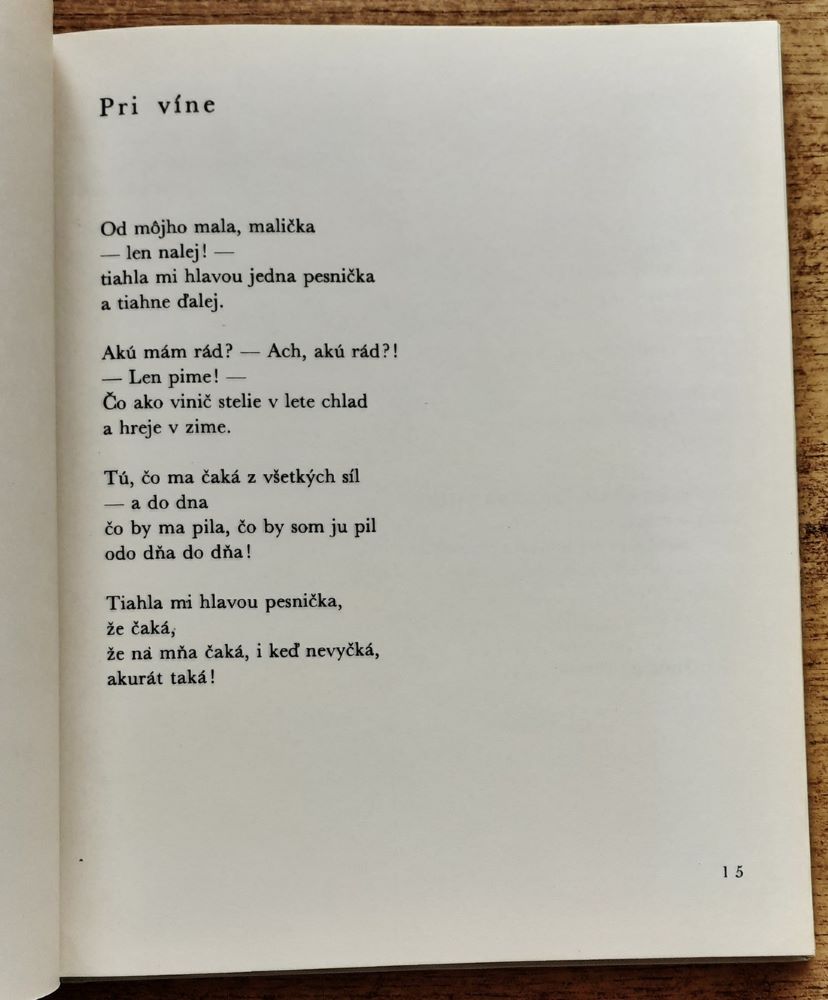 U kotvy / Kruh milovníkov poézie