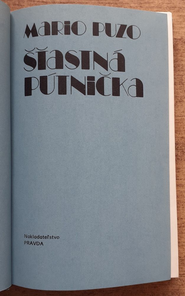 Šťastná pútnička - Mario Puzo