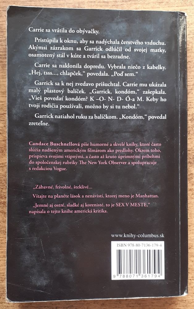 Sex v meste / Románová predloha seriálu i filmu