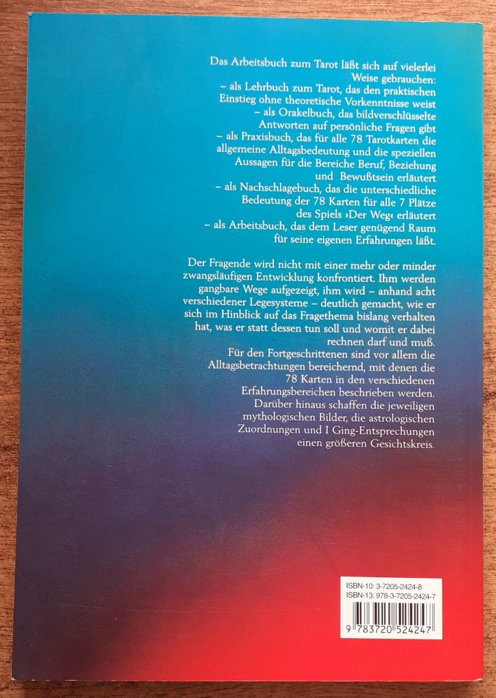 Das Arbeitsbuch zum Tarot