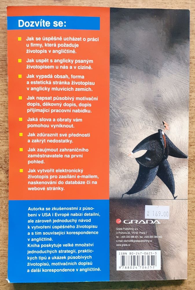 Atraktivní životopis v angličtine