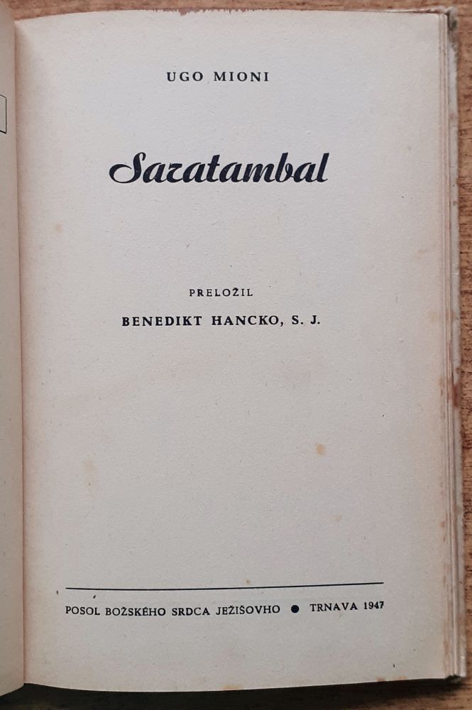 Saratambal / Cesty svetla / Duchovná literatúra