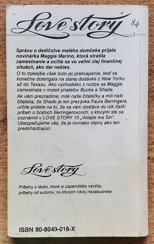 Nepýtajte sa žien na číslo topánok / Love story 84