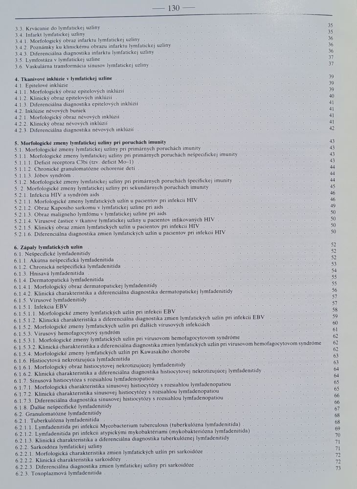Atlas biopsie nelymfómových lymfadenopatií