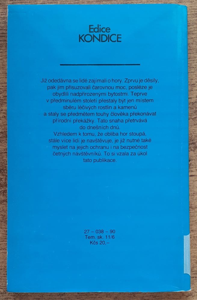 Turistika v horách / Edice Kondice