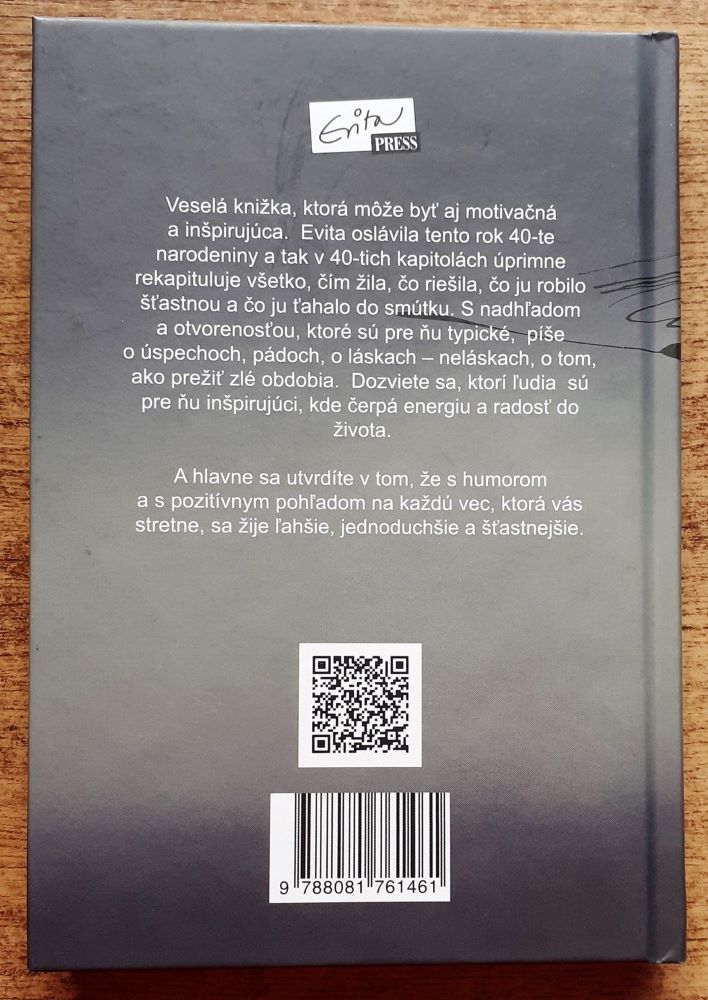Naružovo / Veselá aj motivačná kniha o Evite