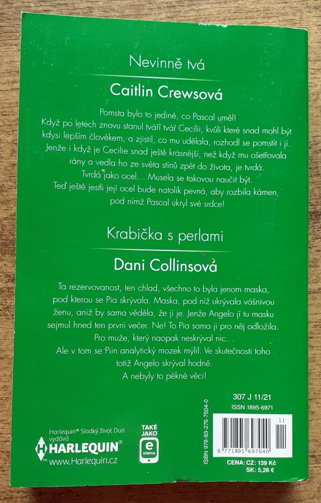 Nevinně tvá - Caitlin Crewsová / Krabička s perlami - Dani Collinsová