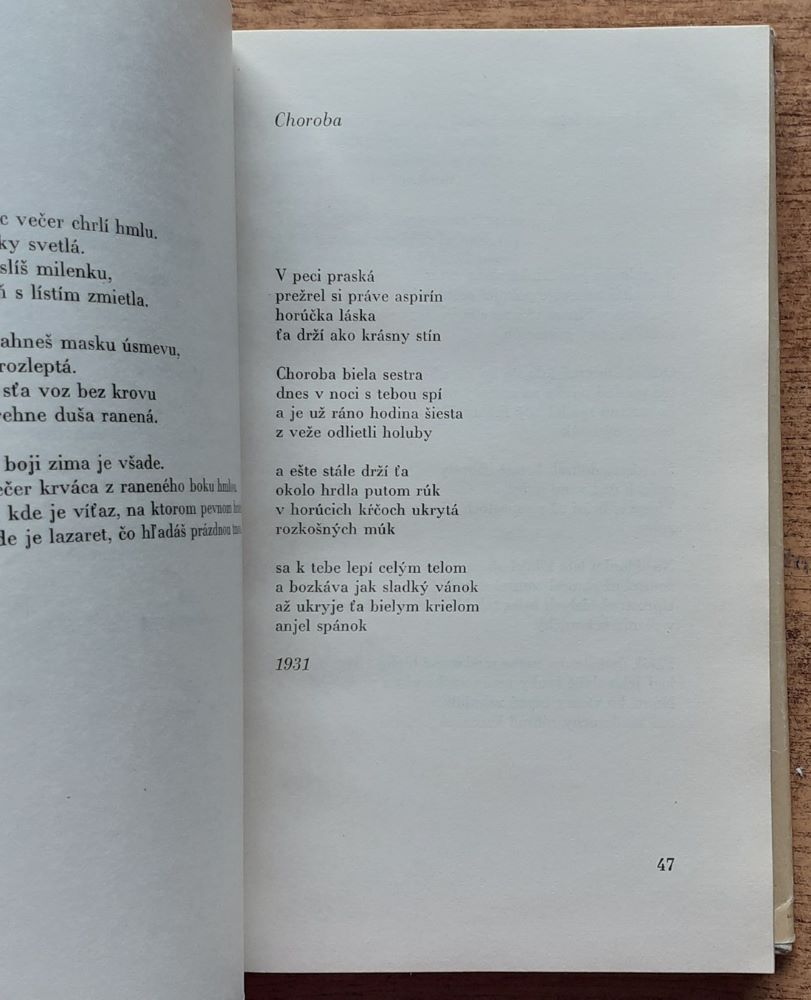 Prvé a posledné / Chlapec / Ty moja báseň / Erbový znak / Našiel som nožík rybku