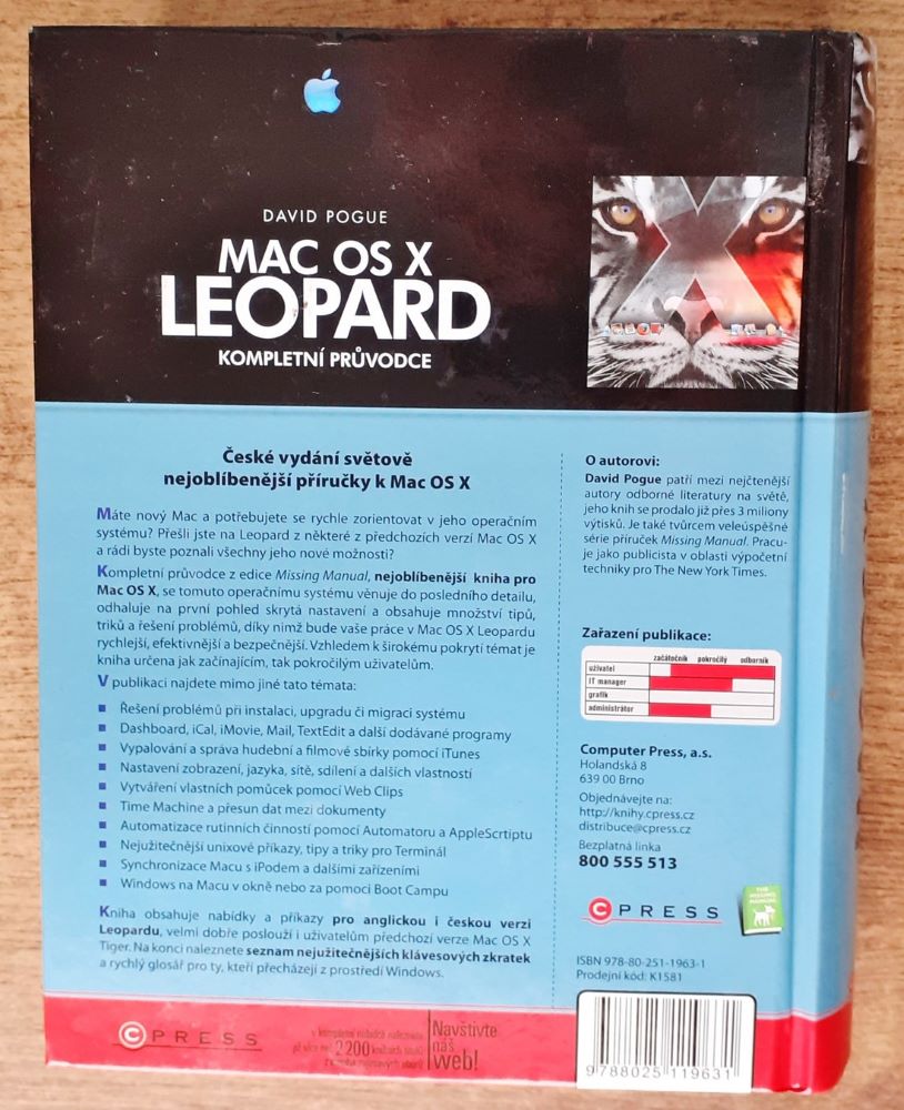 Mac OS X Leopard / Kompletní prúvodce / Pro anglickou i českou verzi