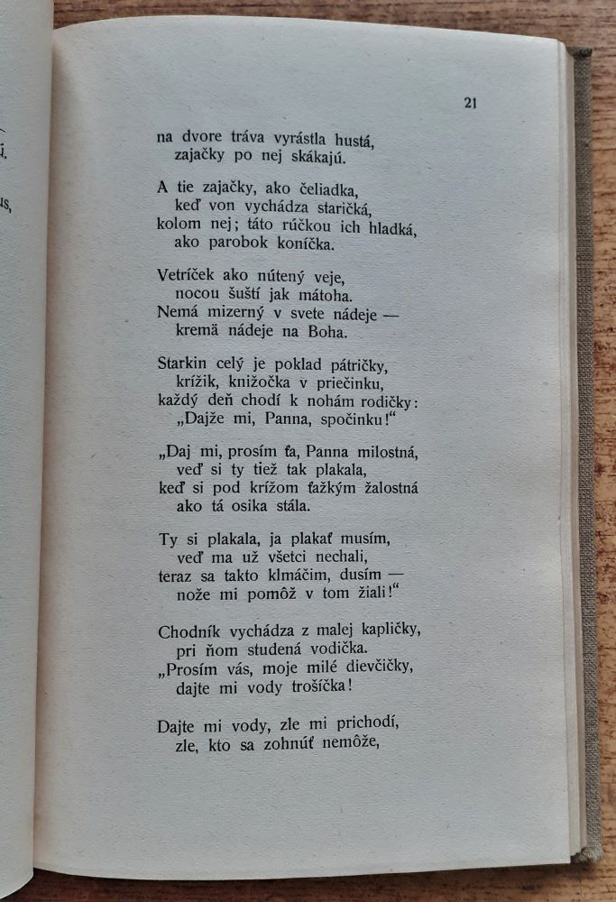 Balady a piesne / Čítanie študujúcej mládeže