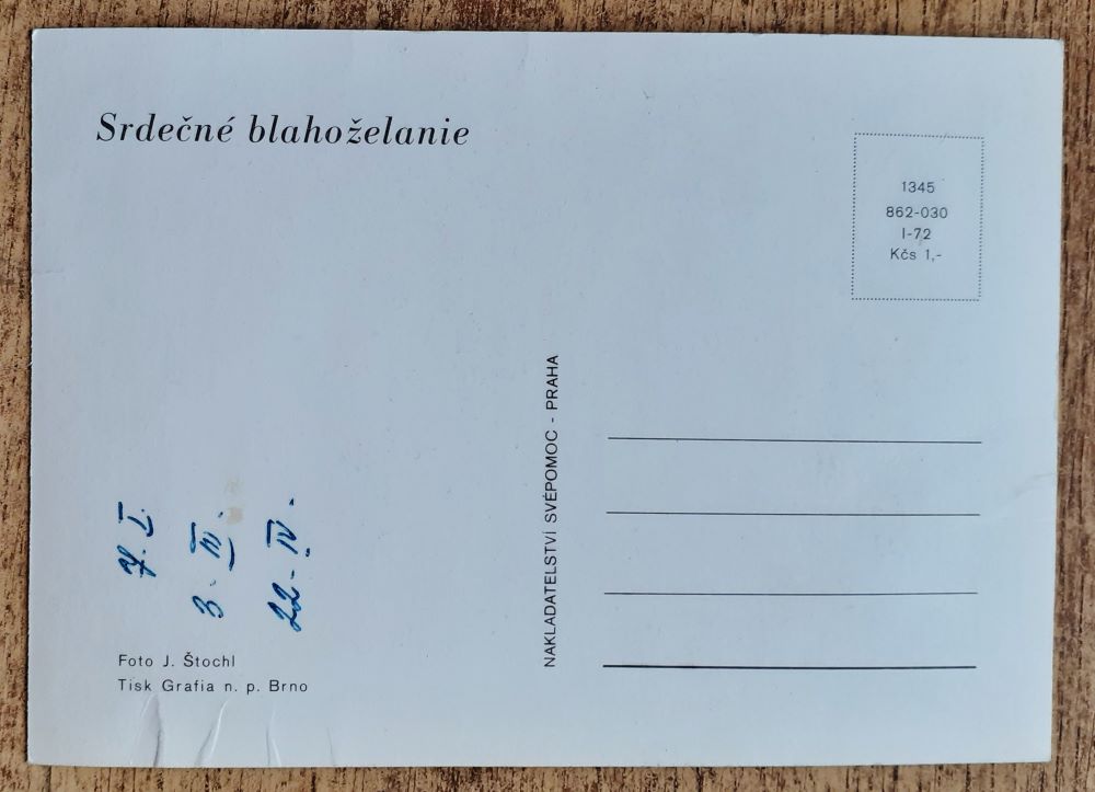 Srdečné blahoželanie