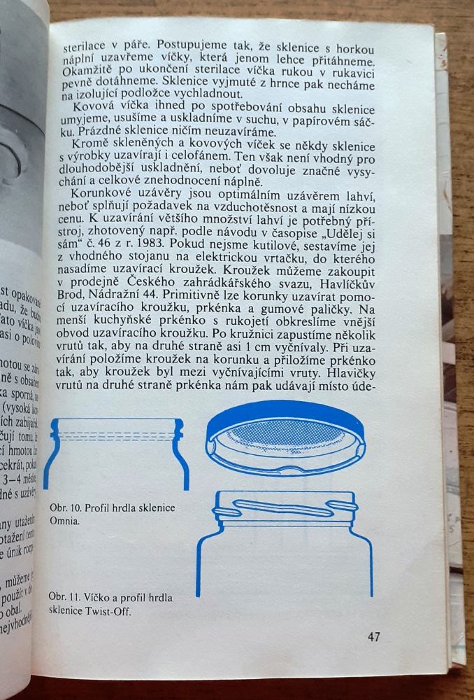 Konzervace a ukládání potravin v domácnosti