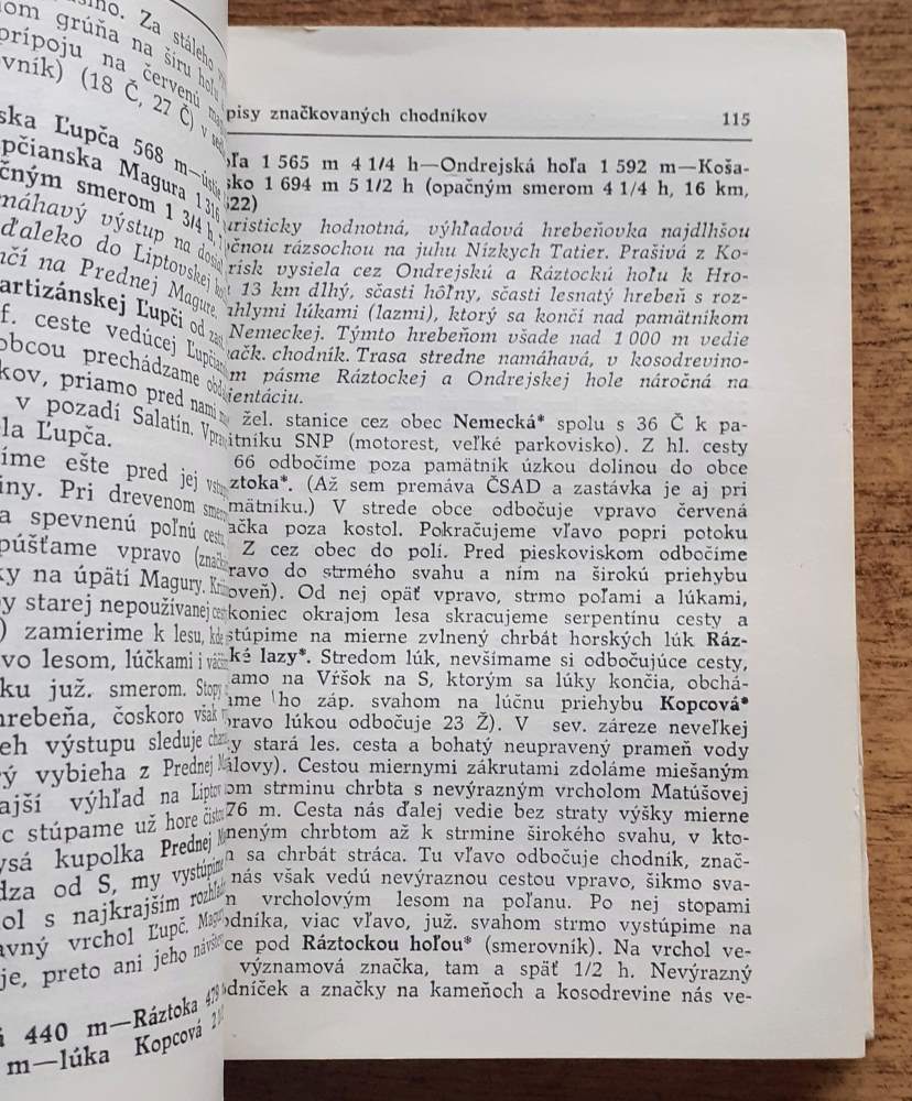 Nízke Tatry západ bez mapy / Turistický sprievodca ČSSR 10