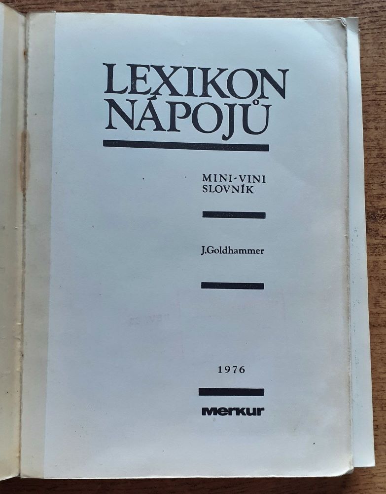 Lexikon nápojú aneb Mini-vini slovník