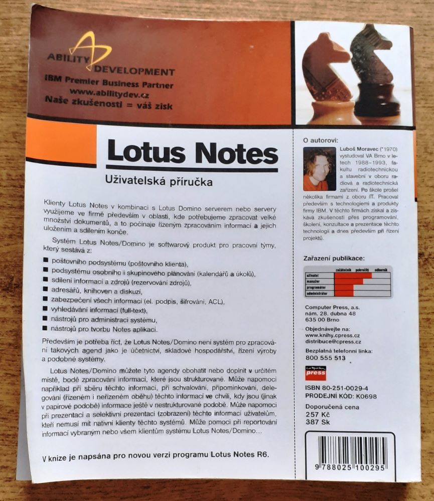 Lotus Notes / Uživatelská příručka