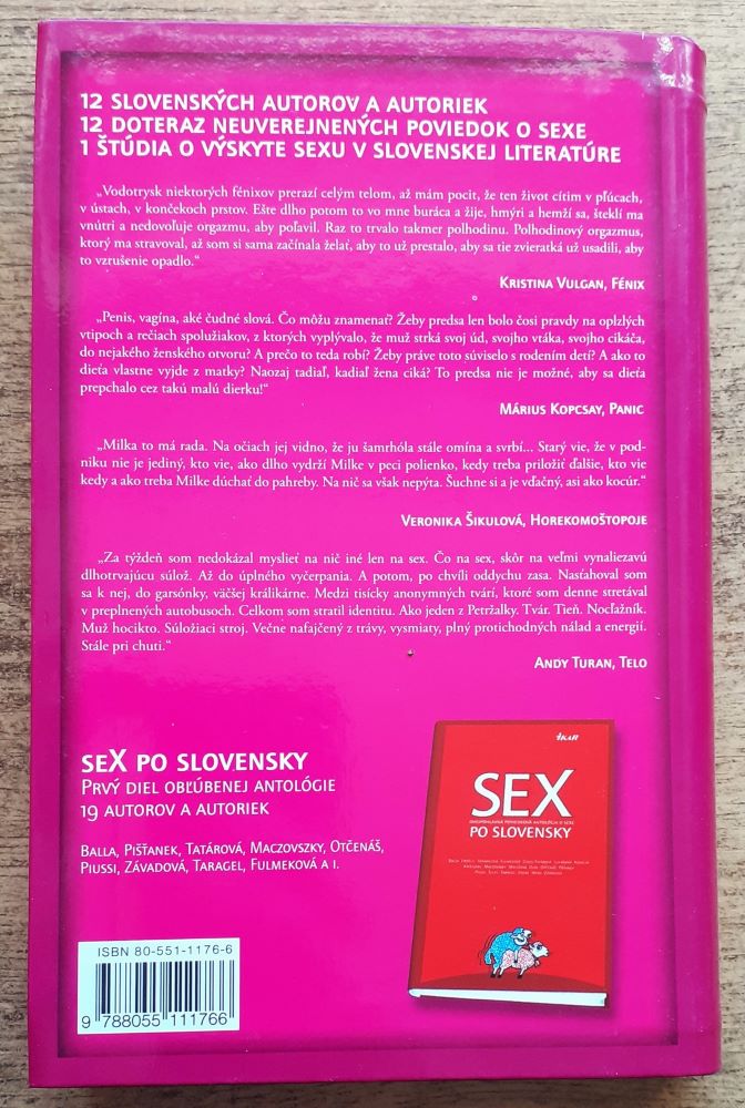 Sex po slovensky 2. / Dvojpohlavná poviedková antológia o sexe