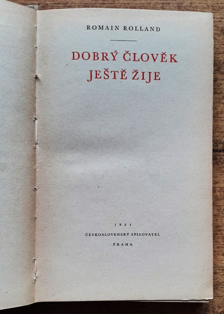 Dobrý člověk ještě žije / Knihovna čtenářské obce