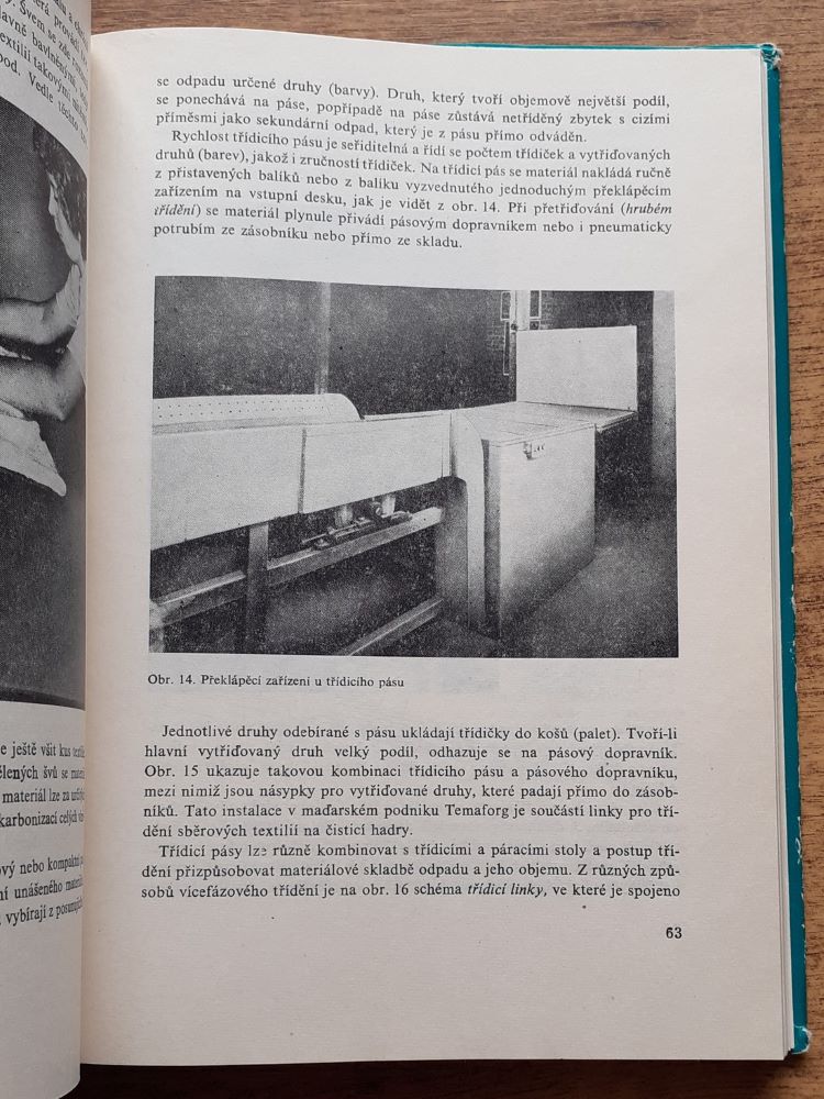 Textilní druhotné suroviny / Ziskávání, opracování a zpracování textilních odpadú