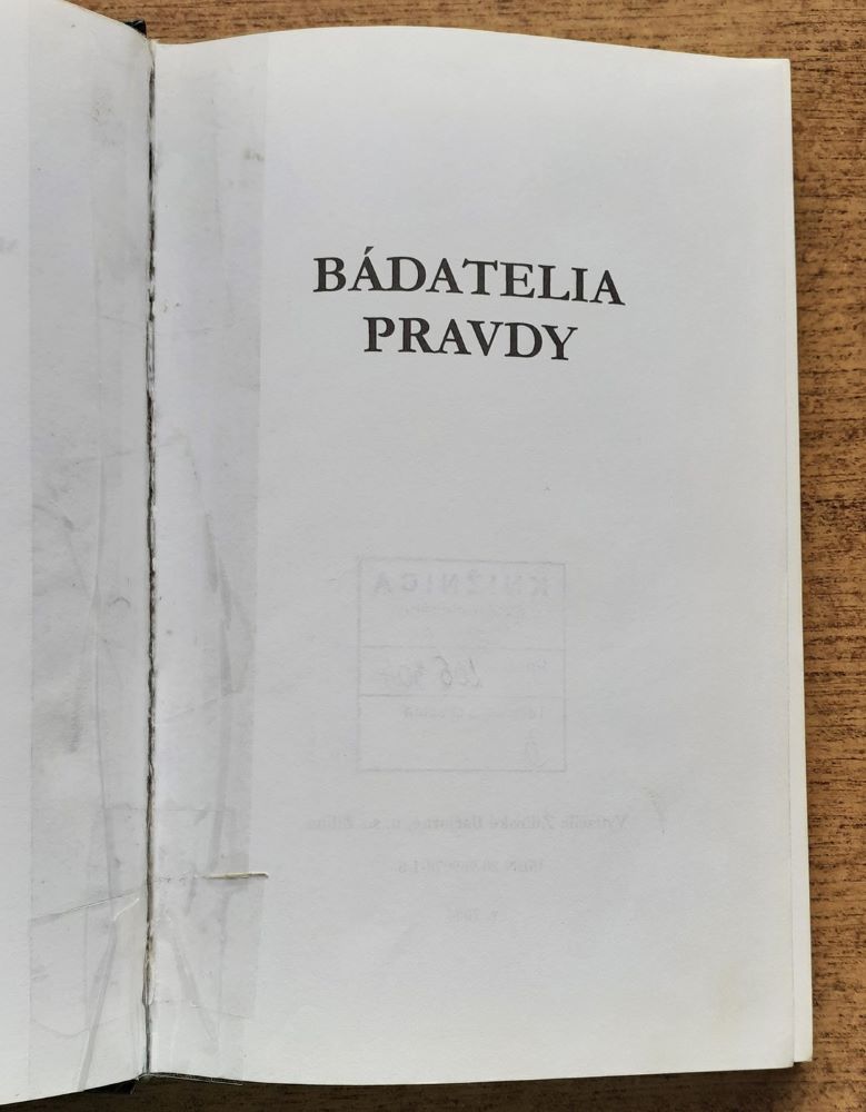 Bádatelia pravdy