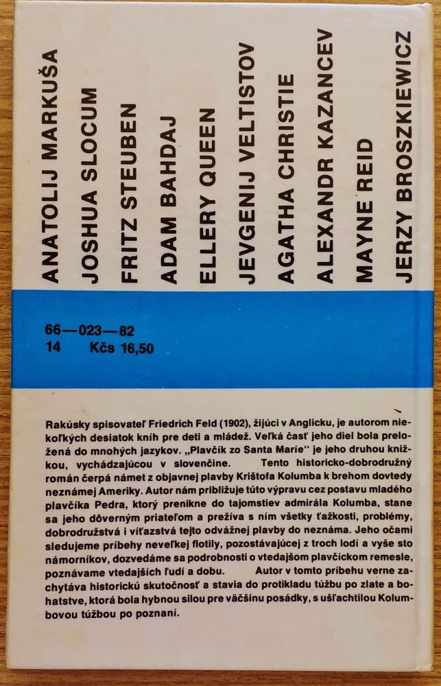 Plavčík zo Santa Maríe / STOPY