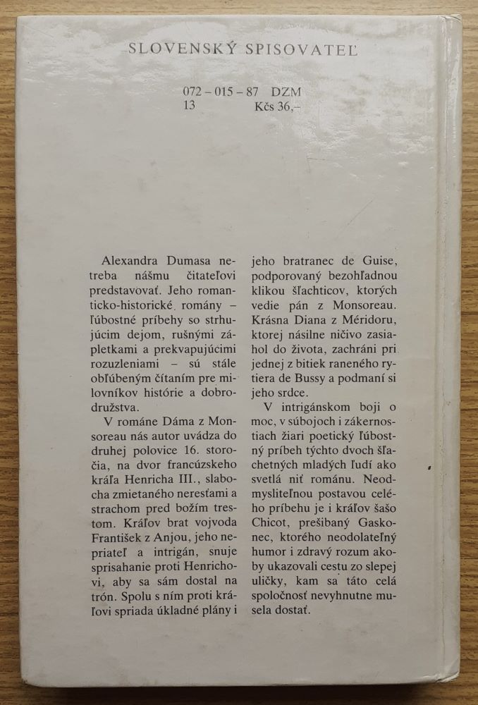 Dáma z Monsoreau / 2. diel série Hugenoti