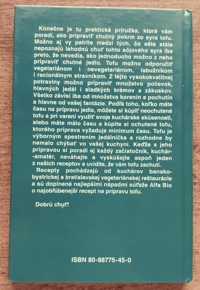 Nový tofu receptár