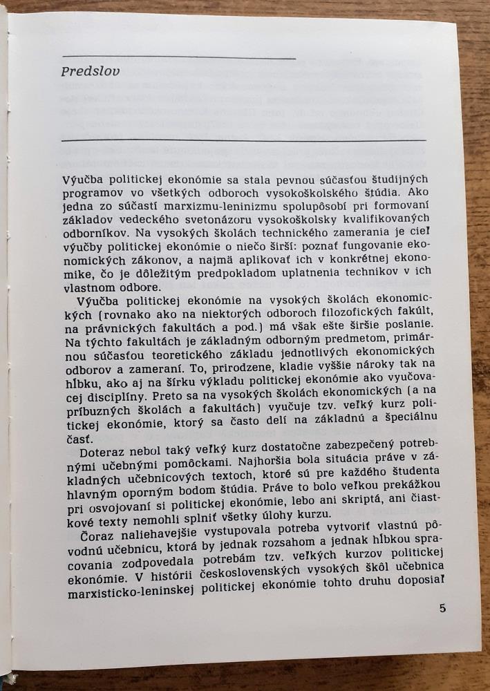 Politická ekonómia kapitalizmu