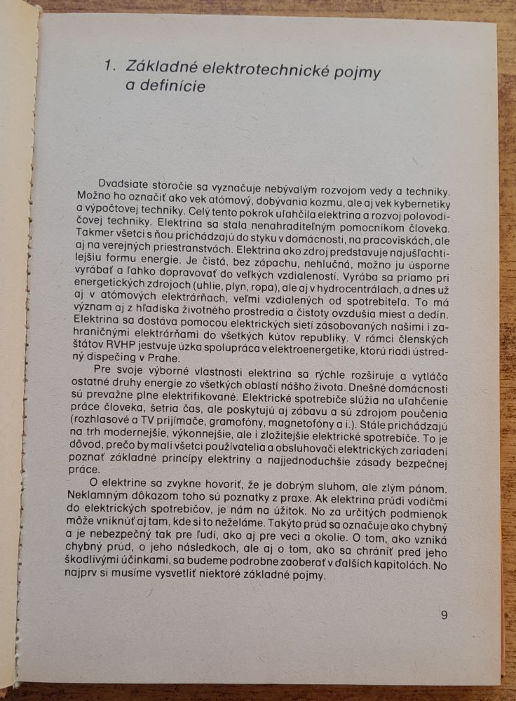 Bezpečná práca s elektrickým zariadením