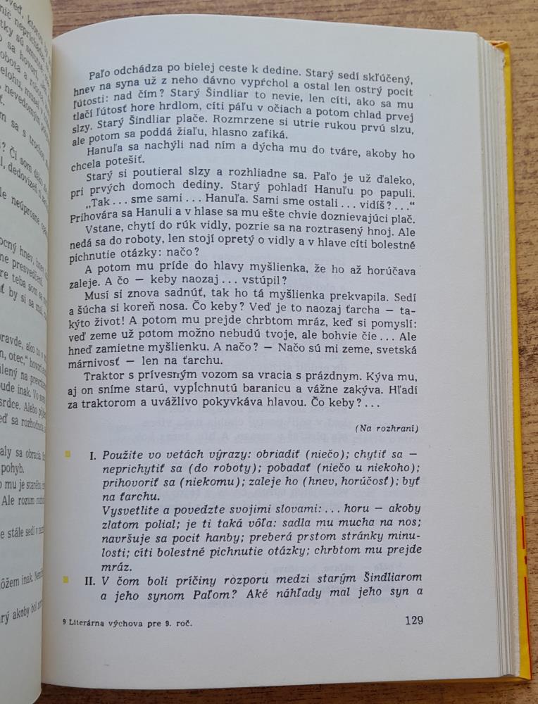 Literárna výchova pre 9. ročník ZDŠ